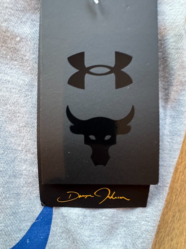 Under Armour Project Rock Bull BSR Sleeveless Hoodie Gray 1376939-035 Mens XL gallery
