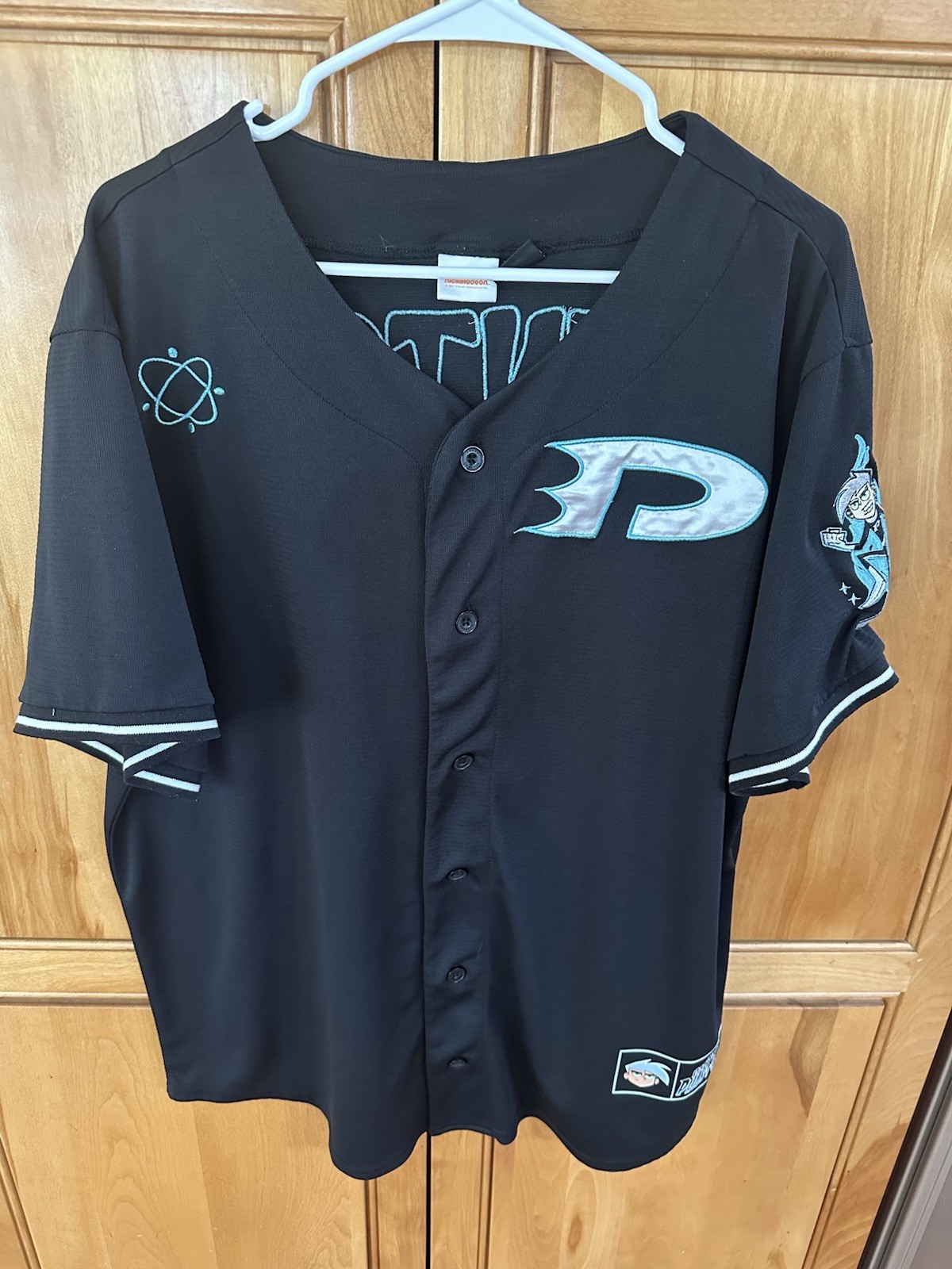 Nickelodeon Danny Phantom XL 50” Fenton Baseball Boxlunch Jersey gallery