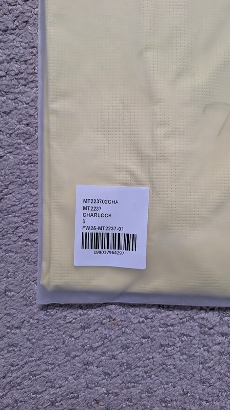 *New in Bag* Tracksmith Twilight Tee Men's Small Charlock gallery