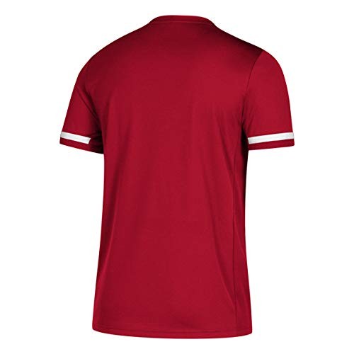 Adidas Male Team 19 Short Sleeve Jersey Power Red/White Size Large gallery
