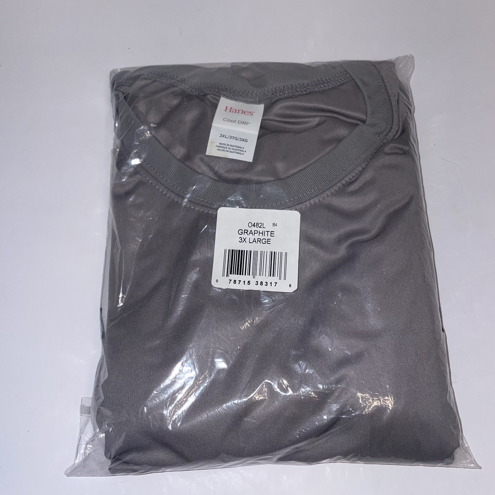 Hanes Sport Cool DRI Men's Performance Long Sleeve T-Shirt 3XL Two Pack NWT gallery