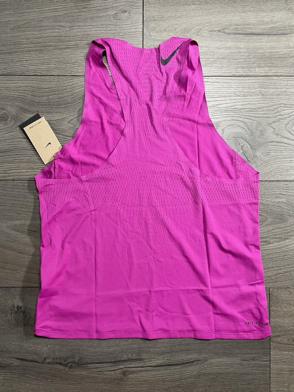 Nike Aeroswift Dri-Fit ADV Running Singlet Hot Fuchsia Men’s Size Large Slim New gallery
