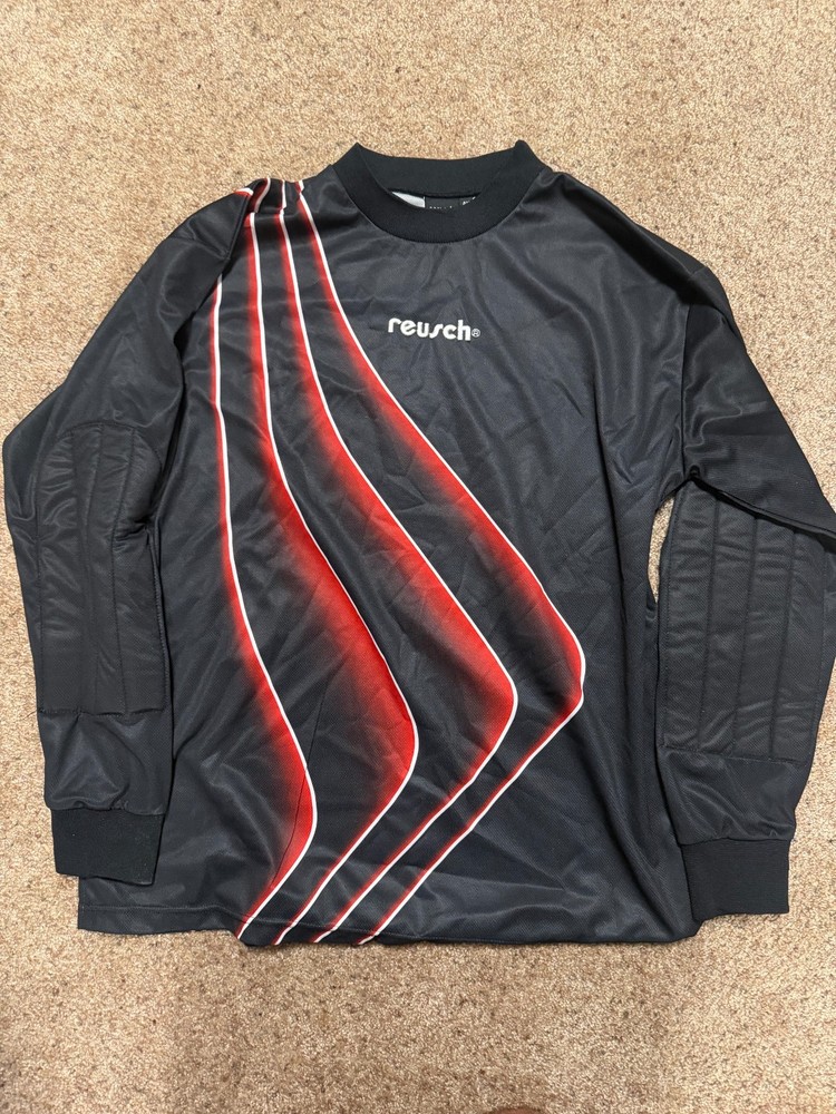 Reusch Padded Goalkeeper Shirt Football Vintage Size Adult Medium