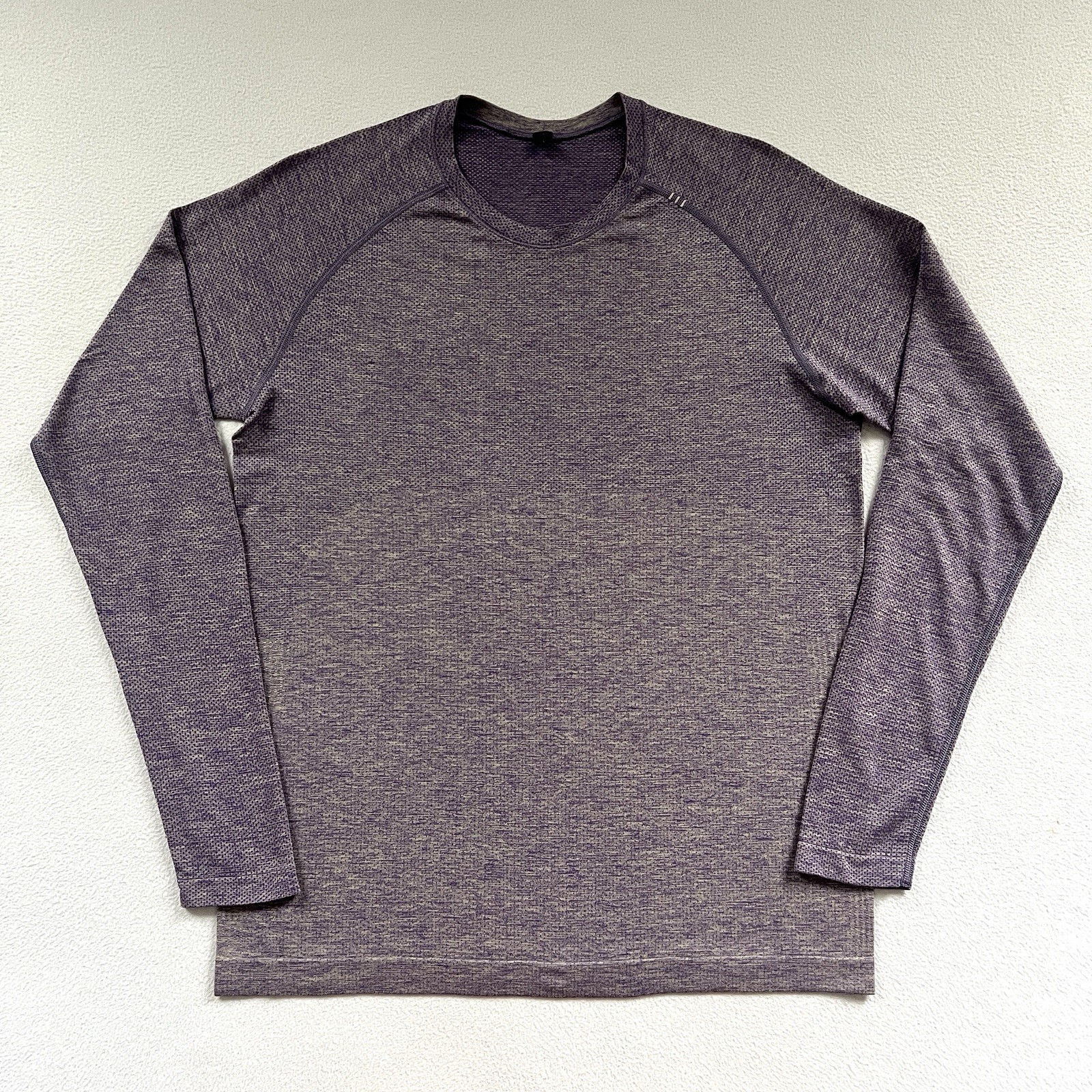 Lululemon Men Petrol Purple Dew Green Metal Vent Tech Long Sleeve Shirt 2.0 S gallery