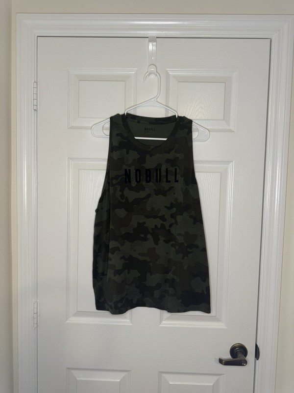 NOBULL Performance Tank Top Men’s XL Camo Light Soft Athletic Workout Gym gallery