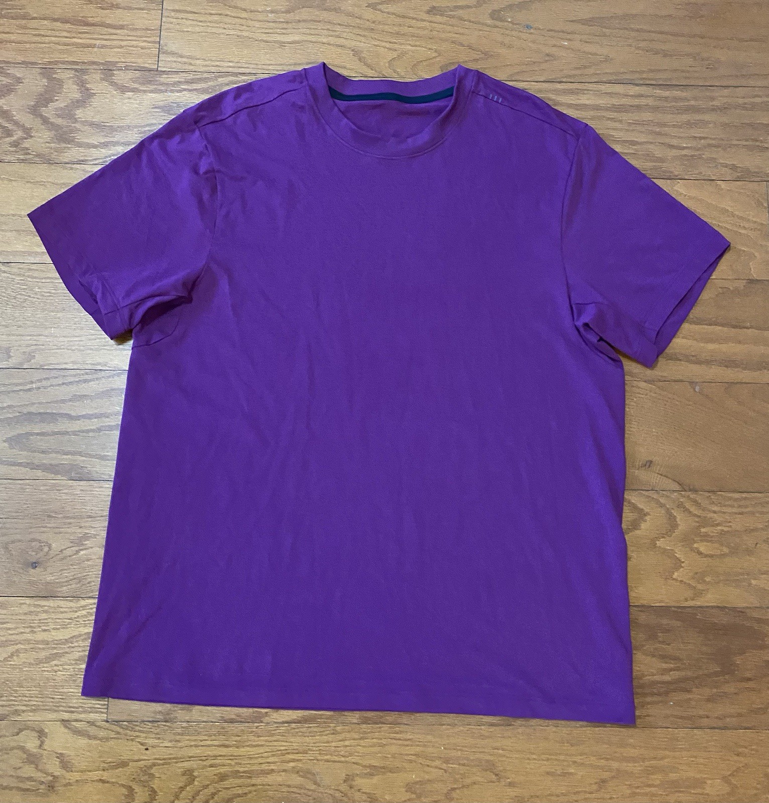 Lululemon Zeroed In College Purple Shirt Mens X Lightweight Gym Running gallery