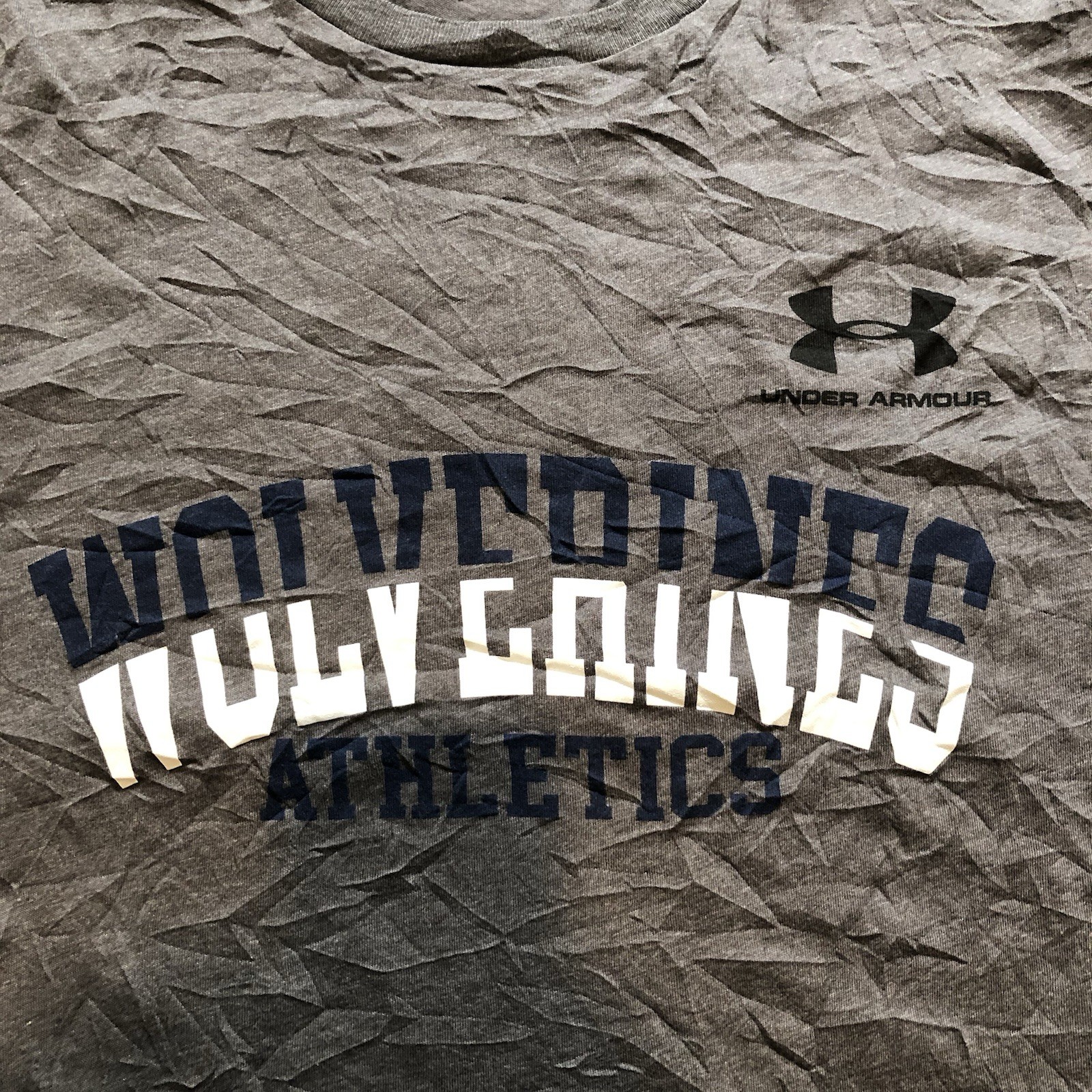 Under Armour NCAA Michigan University Wolverines Athletic Sports Adults Size M gallery