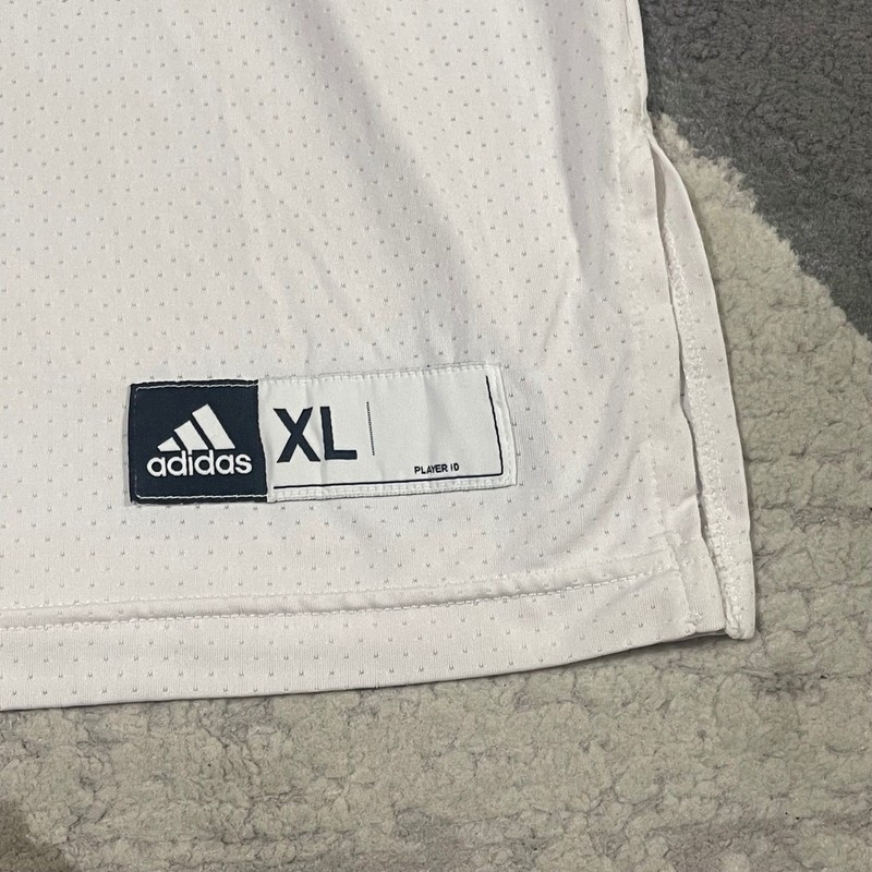 Adidas LMU Basketball Jersey Men XL White Loyola Marymount Lions NCAA Team Issue gallery