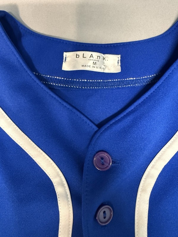 Royal Blue Jersey With White Trim Size (M) Men’s gallery