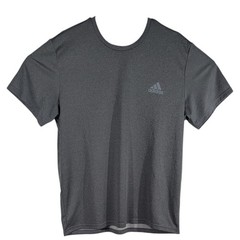 Mens Adidas Shirt XL Athletic Fit Charcoal Gray Tee Dry Every Condition Climate