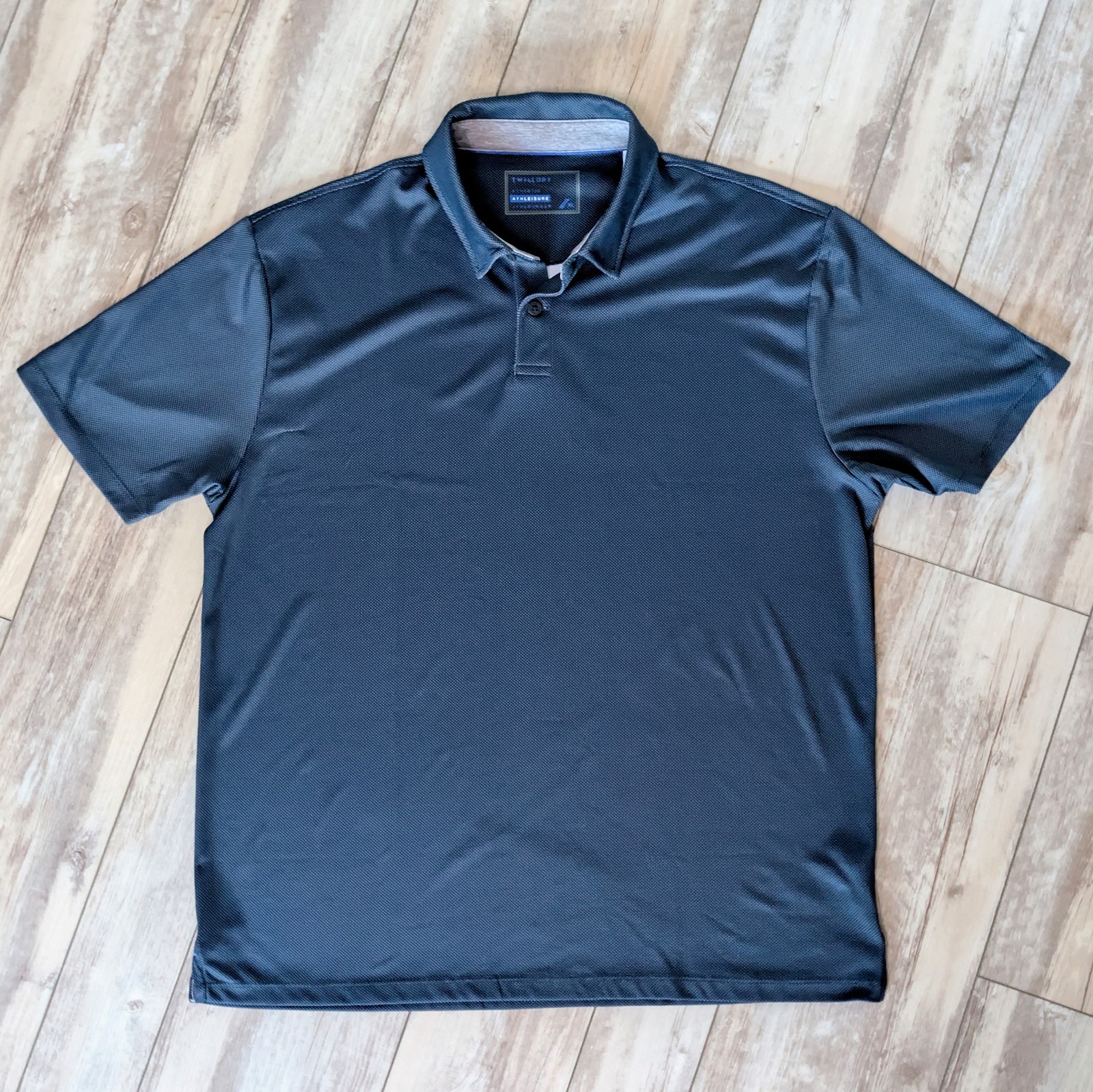 Twillory Golf Performance Polo Shirt Men's XL Short Sleeve Button Down Collar gallery