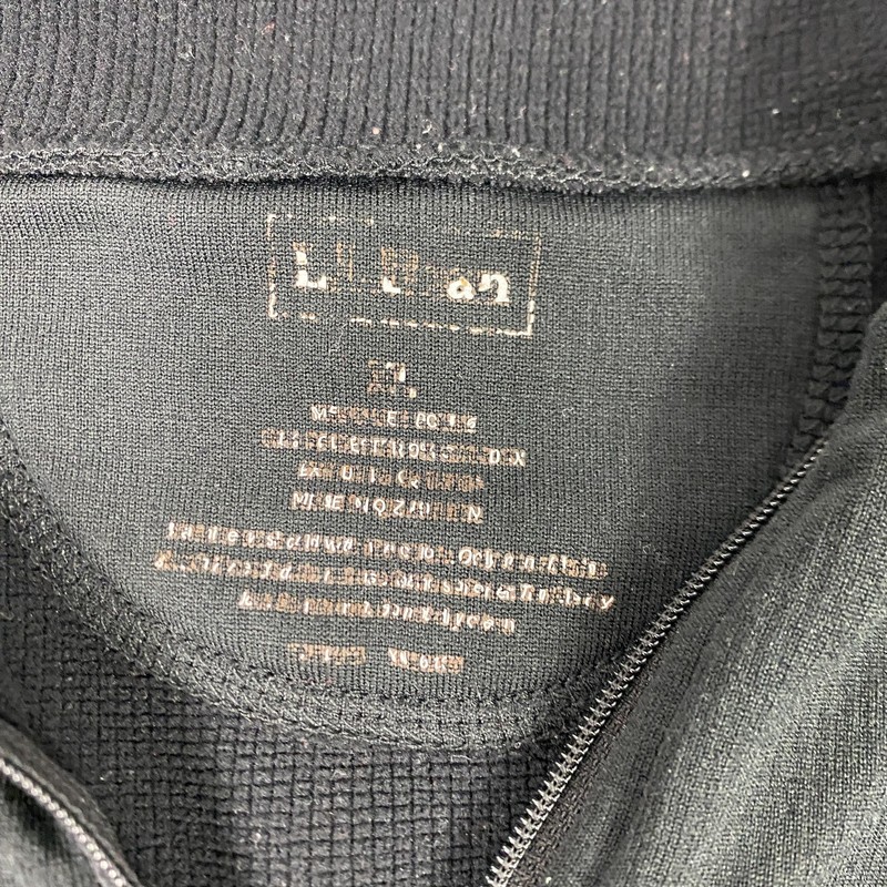 L.L.Bean Pullover Mens Medium Black Quarter Zip Performance Base Layer Athletic gallery