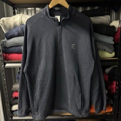 Y2K 2000s Nike dark blue essential quarter zip size large outdoors gorpcore