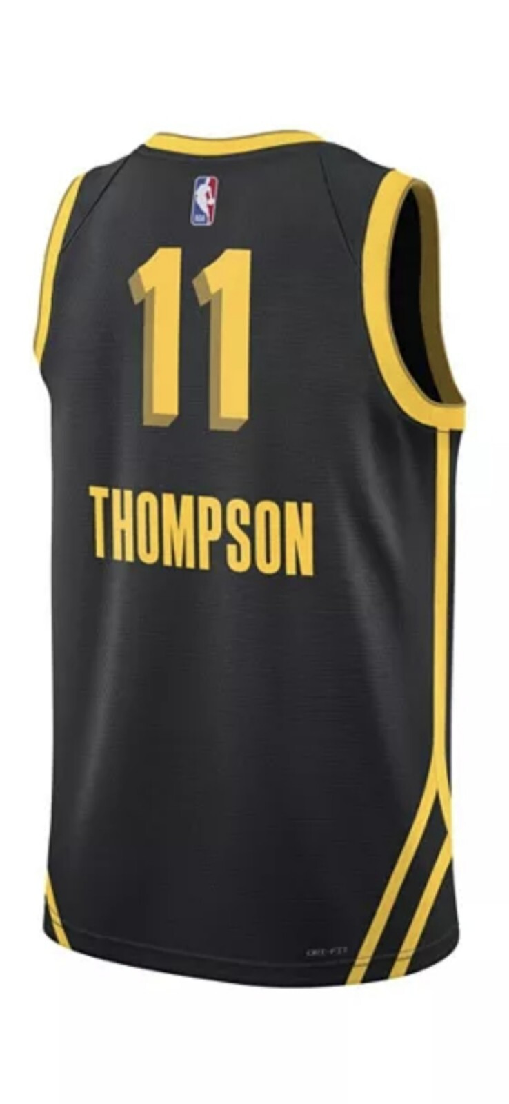 NWT Klay Thompson Golden State Warriors City Swingman Jersey Size Mens XL 52 gallery