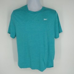 Reebok Men’s Speedwick Tech Style Active Teal T-Shirt Medium NWT