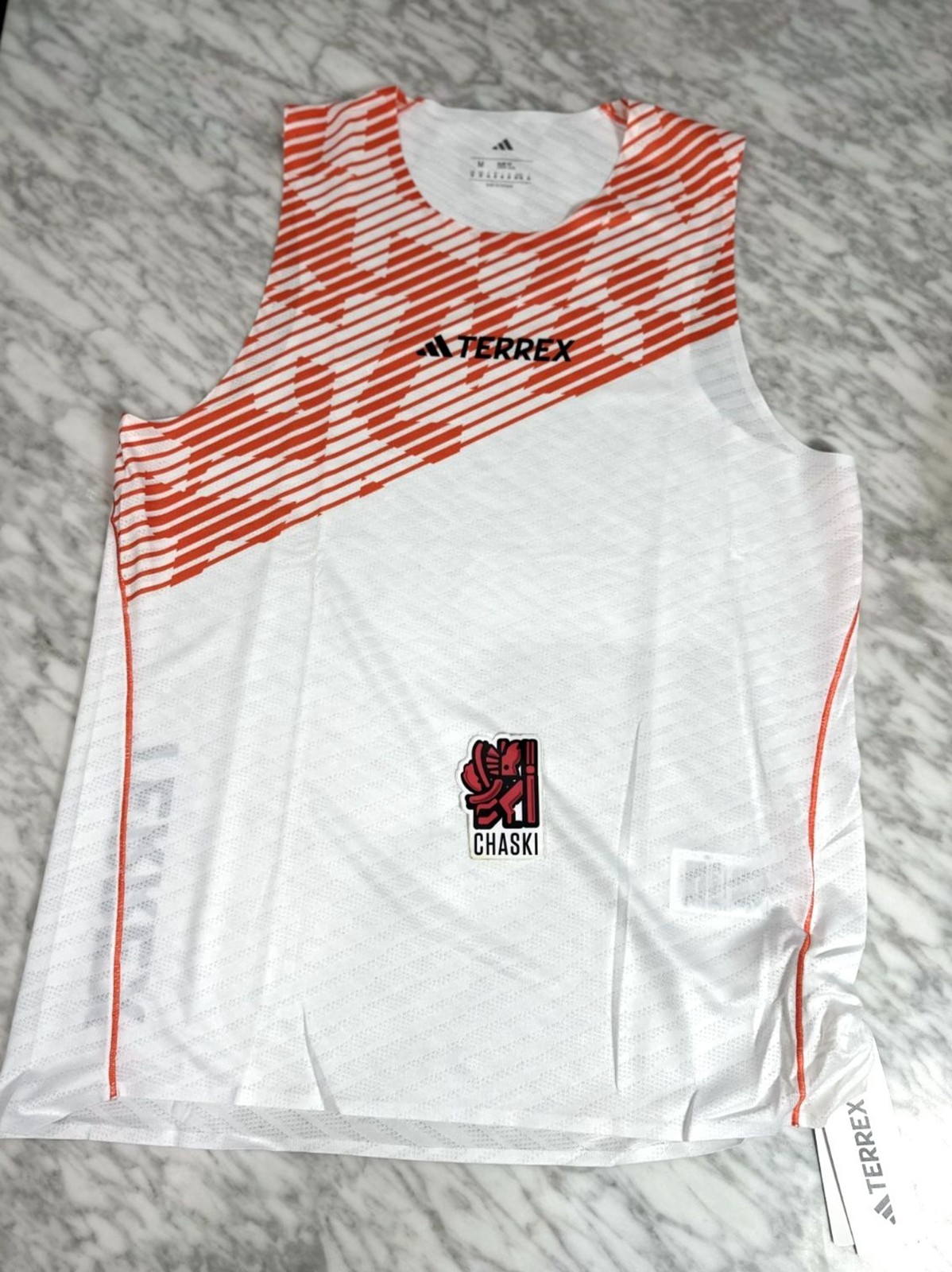 Adidas Terrex Pro Techrock running Tank Top Singlet JX2831 White Men Medium NEW gallery