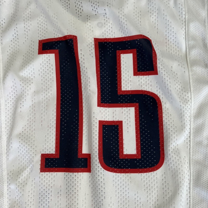 EYBL Nike Phamily Game Jersey 2017 Basketball Coach Bagley White Mens M gallery