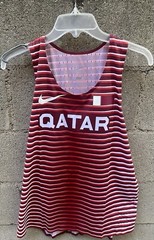Nike Pro Elite Qatar 2020 Olympics Made In USA Running Singlet Men’s Size L