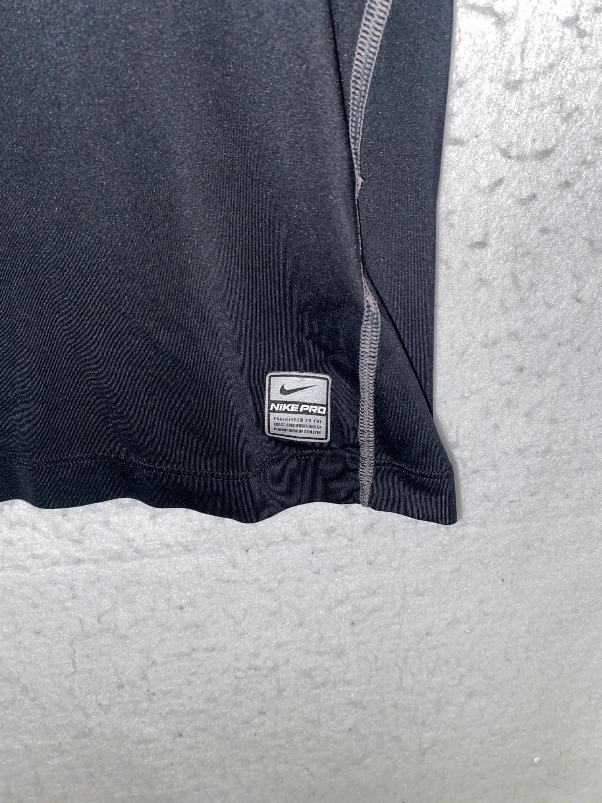 Nike Pro Team Shirt Mens XL Black Nike-Fit Athletic Workout Performance GYM gallery