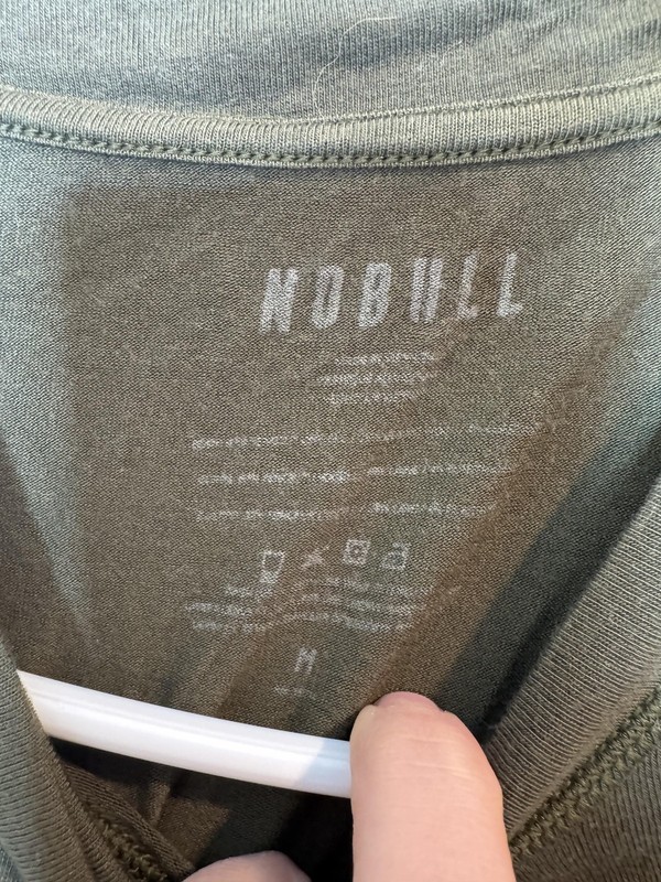 NOBULL Shirt Mens Medium Green Basic Tee Lightweight Training Gym CrossFit gallery