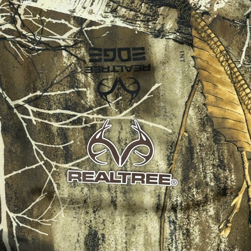 Realtree Shirt Mens Small Realtree Edge Performance Long Sleeve Hunting Outdoor gallery