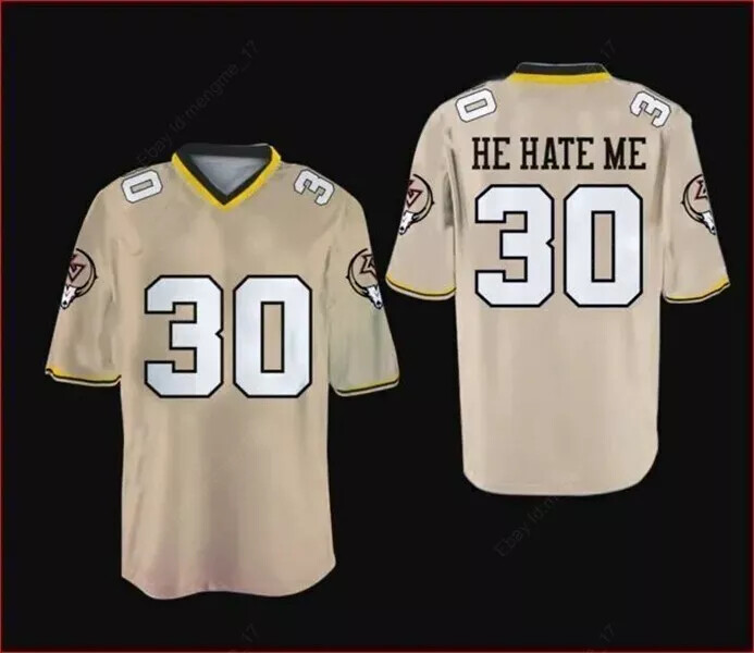 Throwback He Hate Me Rod Smart #30 Movie Men's Football Jersey Sewn In Any Size gallery