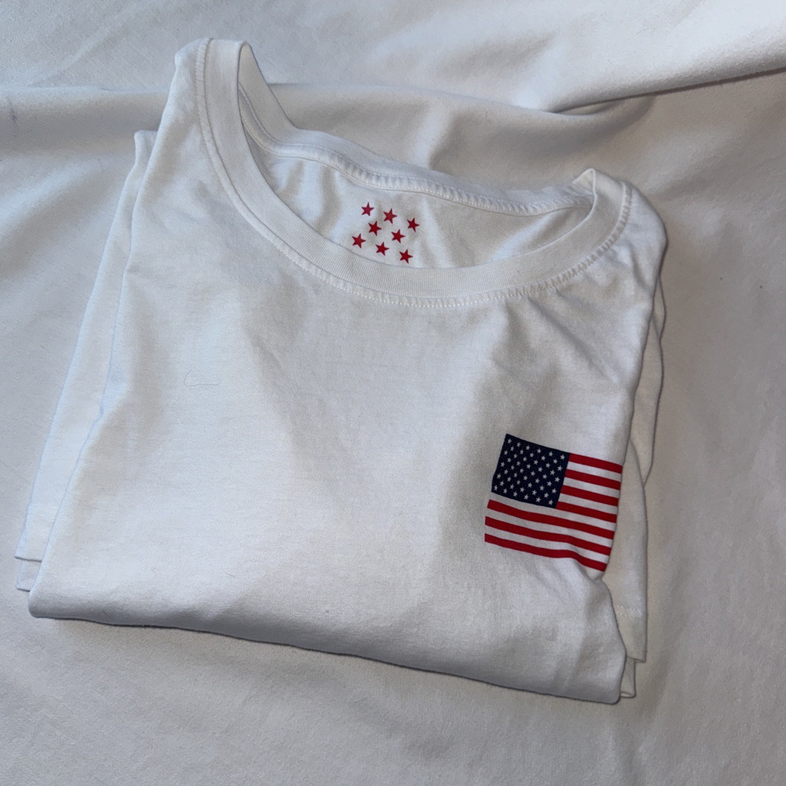 Men's 3XL Performance Patriotic USA Long Sleeve 27” Chest 32” Long Never Worn gallery
