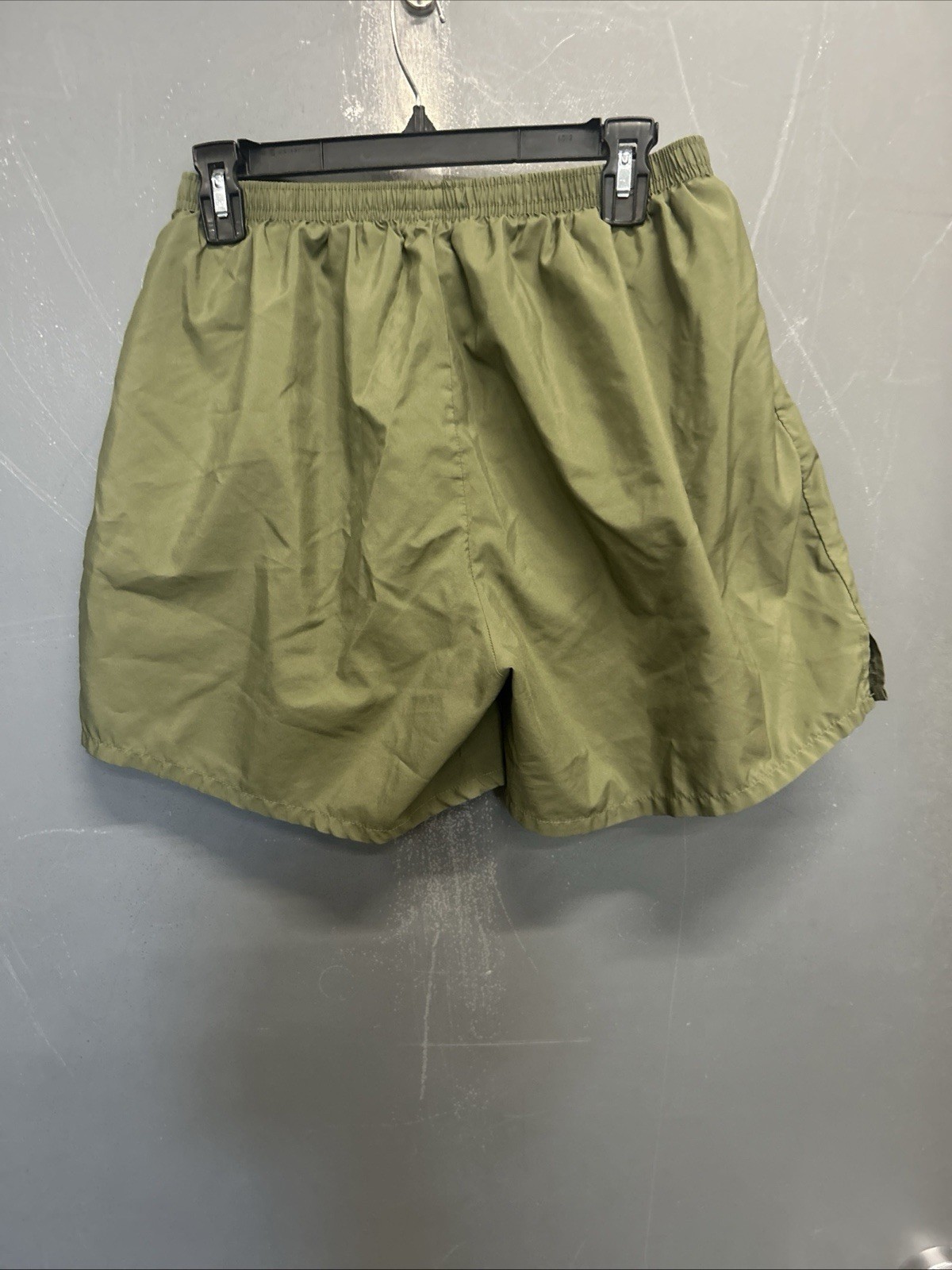 Soffe USMC Marine Corps Olive Green Running Track PT Shorts Size Medium gallery