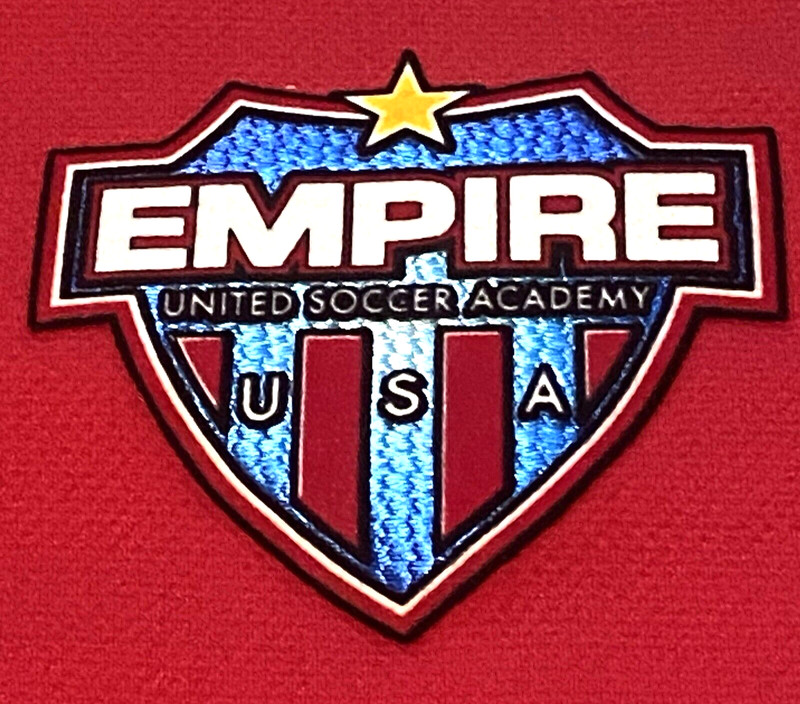USA Team Jersey Men L Red Adidas Empire United Soccer Academy Clima365 Climalite gallery