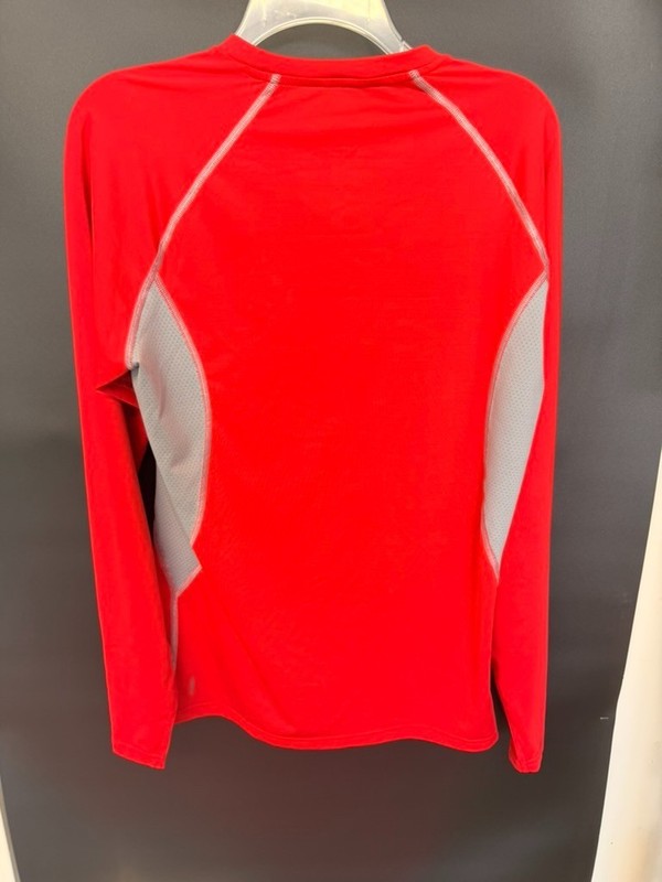 Champion Powerflex Gear Men’s Long Sleeved Shirt Red and Grey Size XL gallery