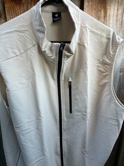 Michel Rouen Mens Performance Golf Moisture Wicking Vest xl Tan located da49