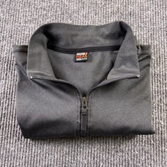 32 Degrees Heat Mens XL Gray 1/4 Zip Long Sleeve Pullover