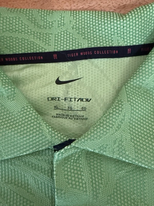 Nike Dri-FIT ADV TW Tiger Woods Golf Polo Shirt DH0919-377 Floral Size XL gallery