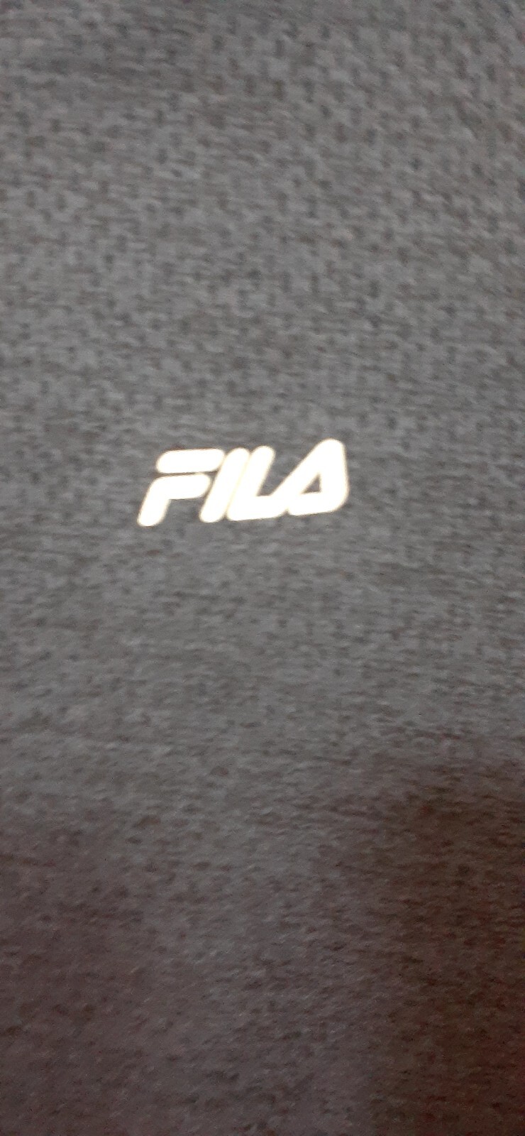 Fila Men Tshirt Blue/ Red Sports Training Shorts sleeves Activewear Size L gallery