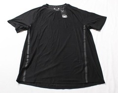 Xersion Men’s Solid Short Sleeve Training Tee Shirt JL3 Black Medium NWT