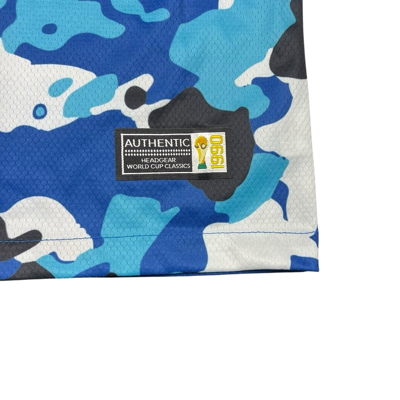 Japan Soccer Jersey Size XXL Camo Headgear Classics NWT World Cup Blue gallery