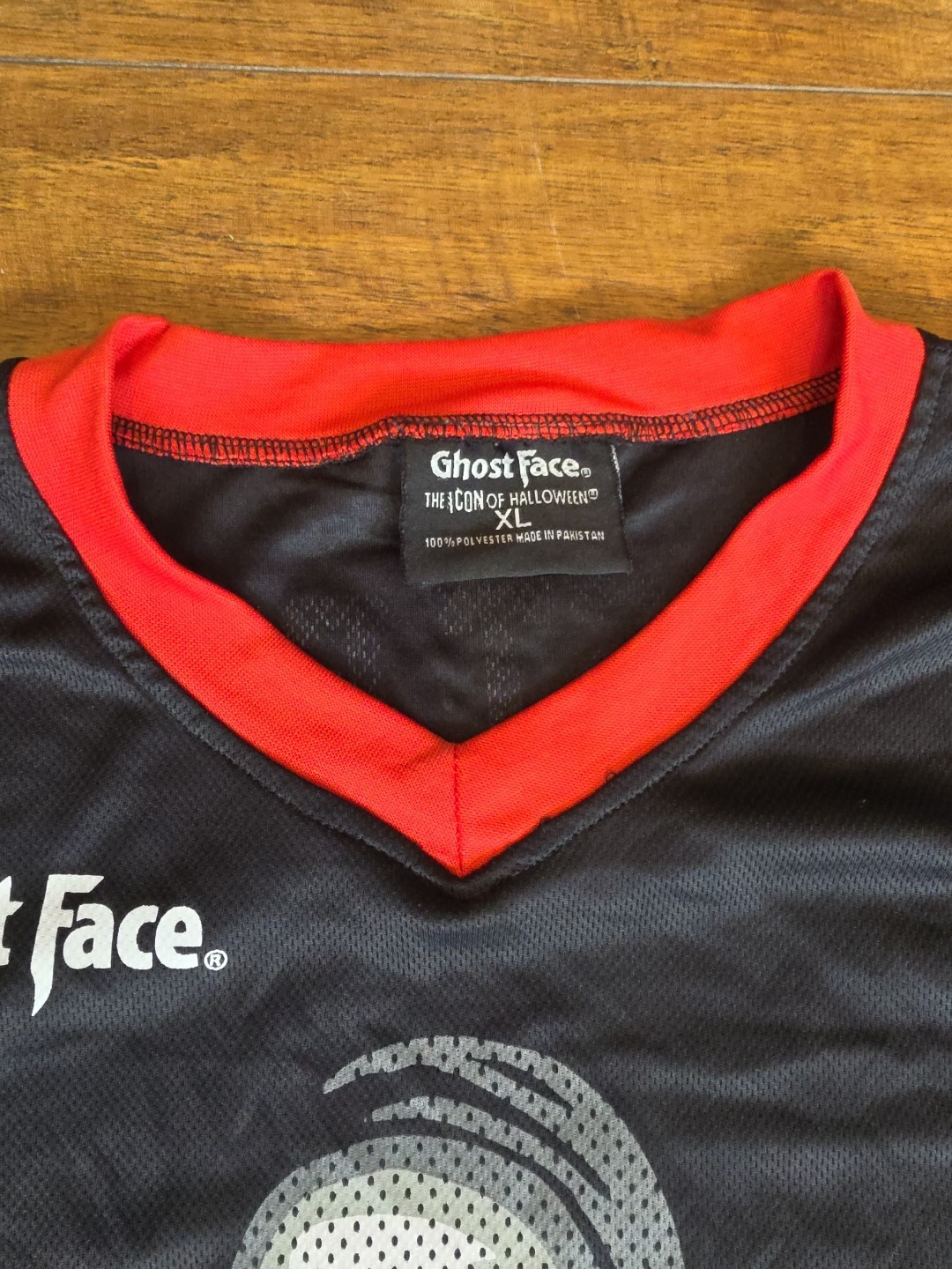 Ghost Face The Icon Of Halloween Youth XL Long Sleeve Hockey 96 Pullover Jersey gallery