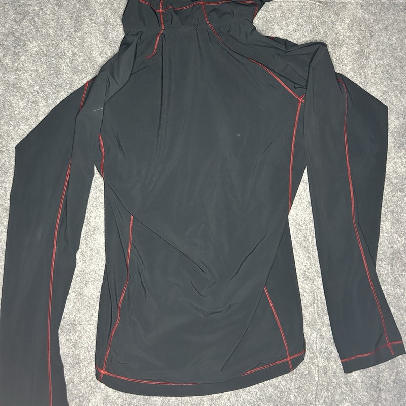 Rab Mens Boreas Pull-On Base Layer Half Zip Hooded Jacket Hoodie Large Dark Grey gallery