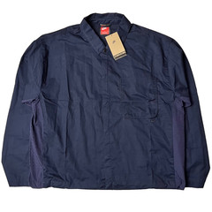 Nike Tech Button Down Top/Shirt HJ2936-451 Obsidian Blue (Men’s Large) L $140