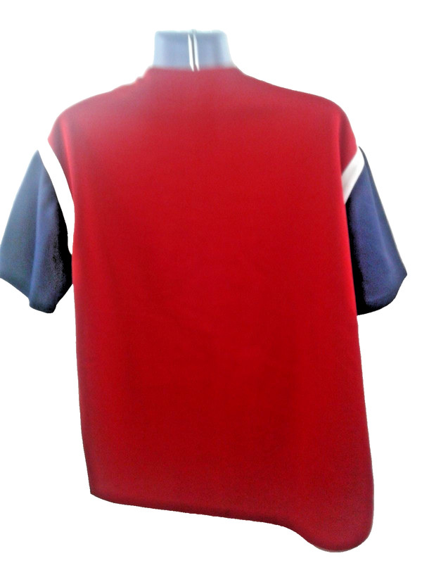 TF Genuine Merchandise True Fan Mens Red w/Blue Trim Cardinals Shirt L (42-44) gallery