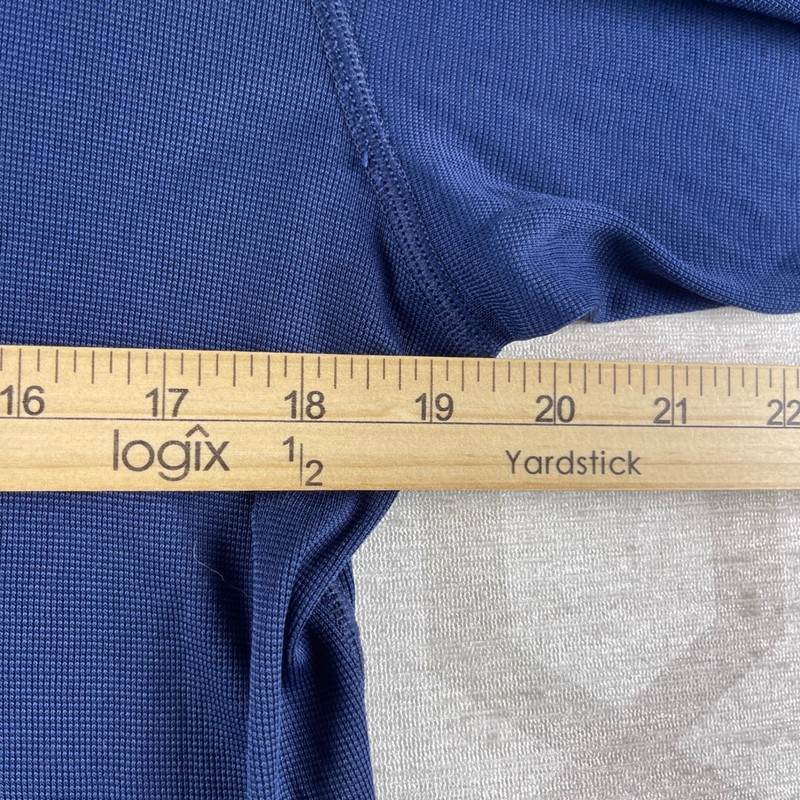 Patagonia Capilene Base Layer Mens M Navy Blue Long Sleeve Thermal Shirt USA gallery