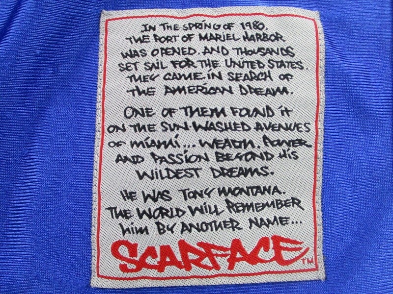 VTG Scarface #83 Basketball Jersey Mens 2XL Blue Rare Tony Montana Y2K *READ* gallery