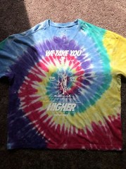 Nike NSW Vibe Tie Dye Travis Scott Style T-Shirt Size XXL Men BQ1031 100