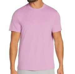 Gap Fit Men’s Shirt L Short Sleeve Performance Wicking Active Tee T Shirt Purple