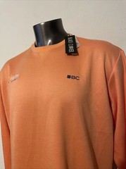 Black Clover Golf Fit Relax Long Sleeve Melon Striped Pullover Shirt Men’s 2XL