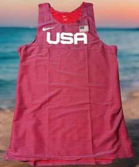 Size 3XL Nike 2023 USA International Team Pro Elite Track Singlet AO8669-602 Men