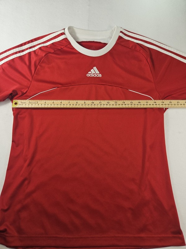 Adidas Soccer Jersey Red Adult Crew Neck Short Sleeve gallery