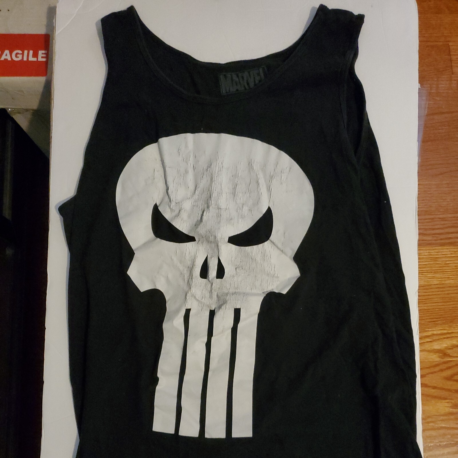 Punisher War Zone Shirt Marvel Comics Basketball Jersey Frank Castle SZ XL G1 gallery