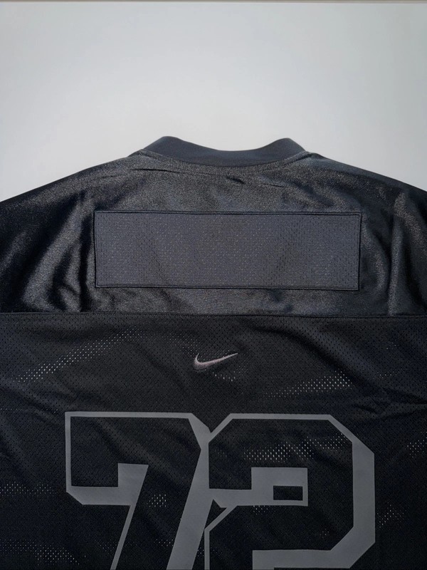 NWT Nike Next Up Football Gridiron Jersey 72 Swoosh Black Mens XL IH7492-010 gallery