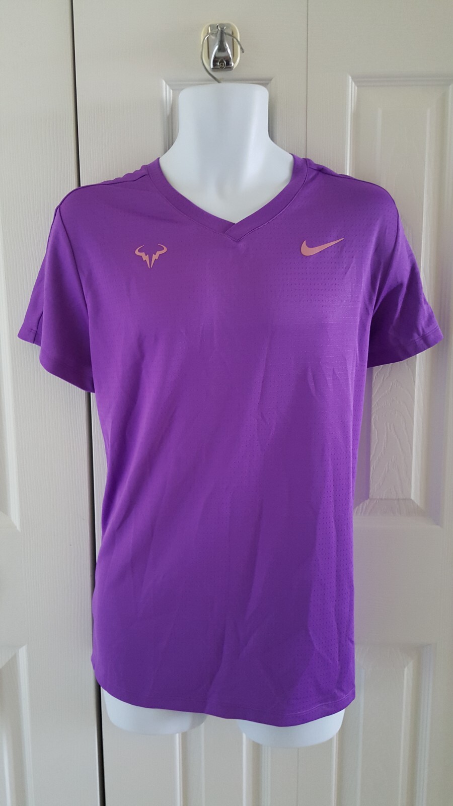 Nike men's Rafa Nadal Challenger Tennis Shirt CV2572-528 gallery